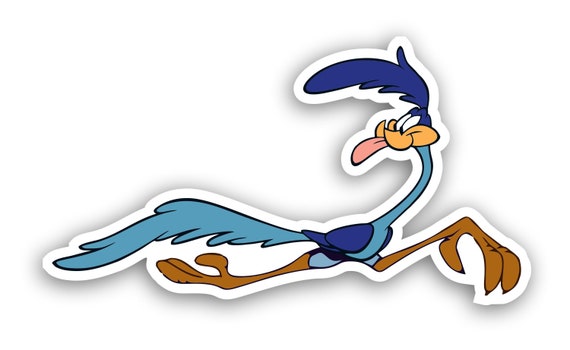 road runner meep meep - Pro Sport Stickers