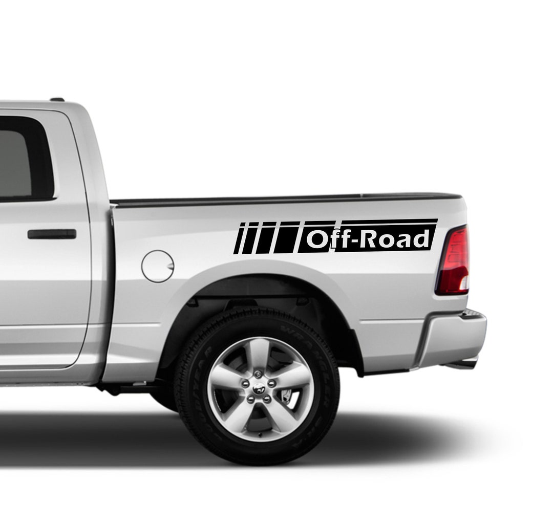 Off Road Racing Sticker Any Truck 4x4 off Road Vinyl Stripes | Sport Car Racing Decals Vinyl ...