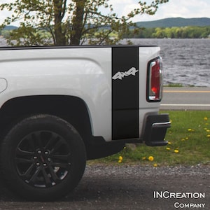 Truck Rear Bed Stripes For GMC Canyon 4x4 Sticker Racing Decal Vinyl Graphics Rally