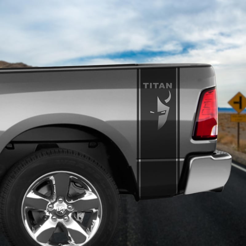 Nissan Titan Side Decals - Etsy