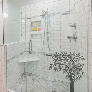 Autocollant Mural Arbre T2 – Décor Vinyle Grand Miroir, Une Couleur, Pour Décoration Intérieure
