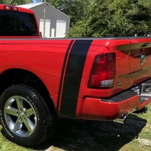 Truck Decal Stripes Diagonal Sport Racing Truck Accessories Vinyl Graphics