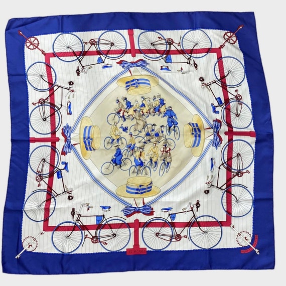 ‘Hide & Seek’ Chinese Zodiac Print Silk Scarf 90