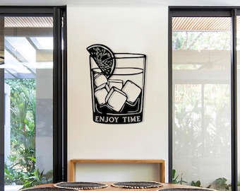 Insegna in metallo personalizzata per bar e grill: decorazioni per barbecue personalizzate