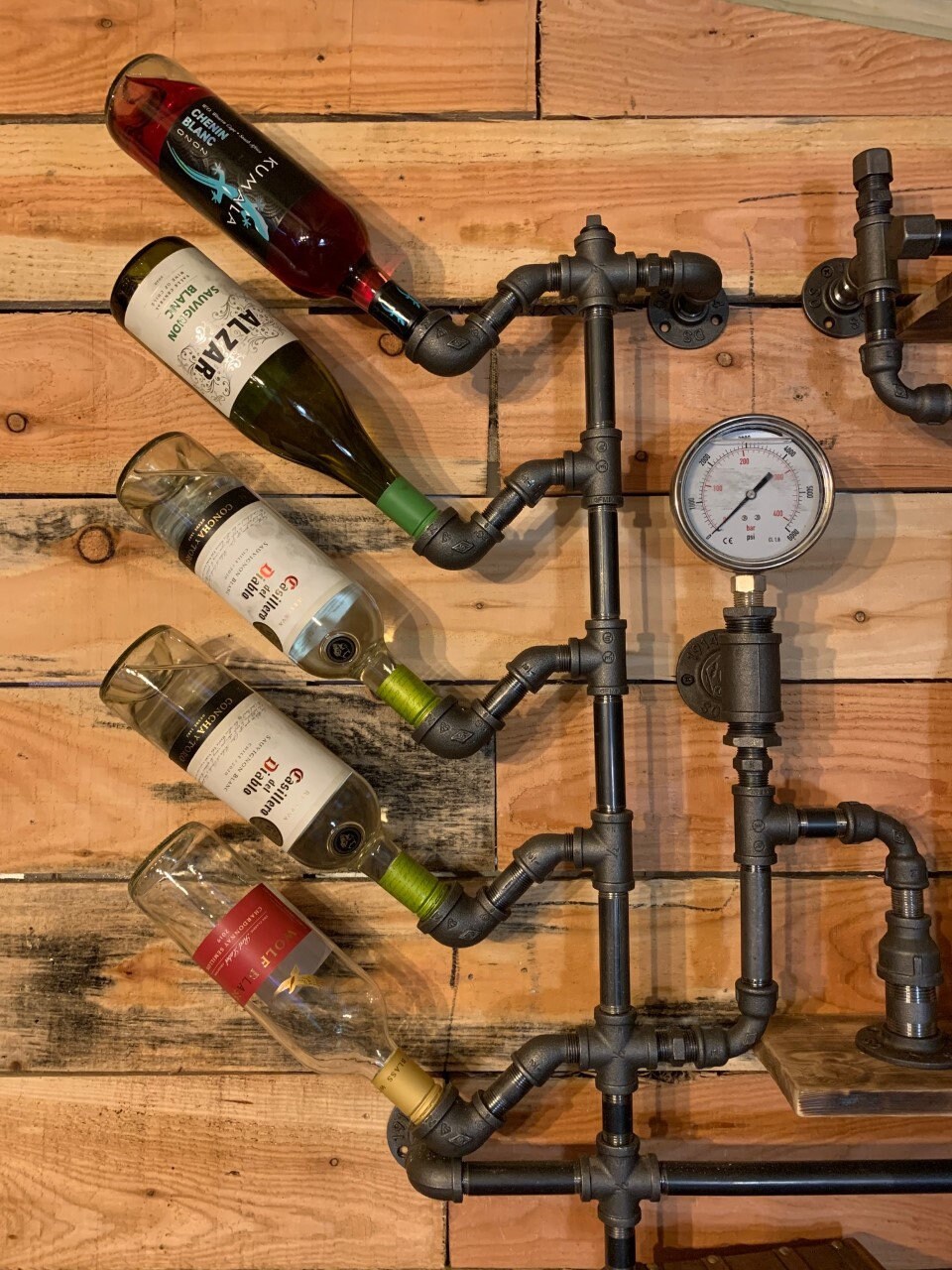 Home bar shelving Etsy