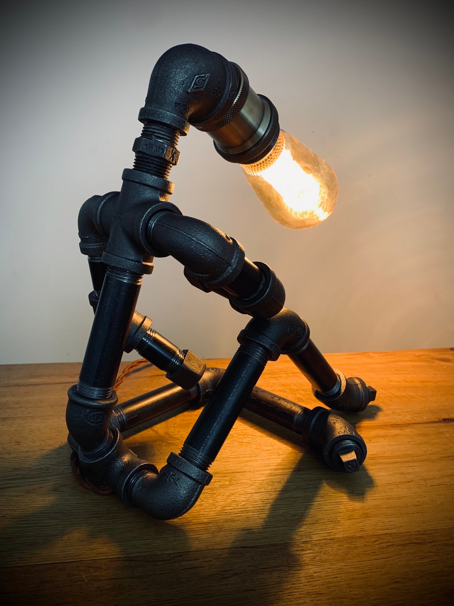 Thinking pipe figure Etsy