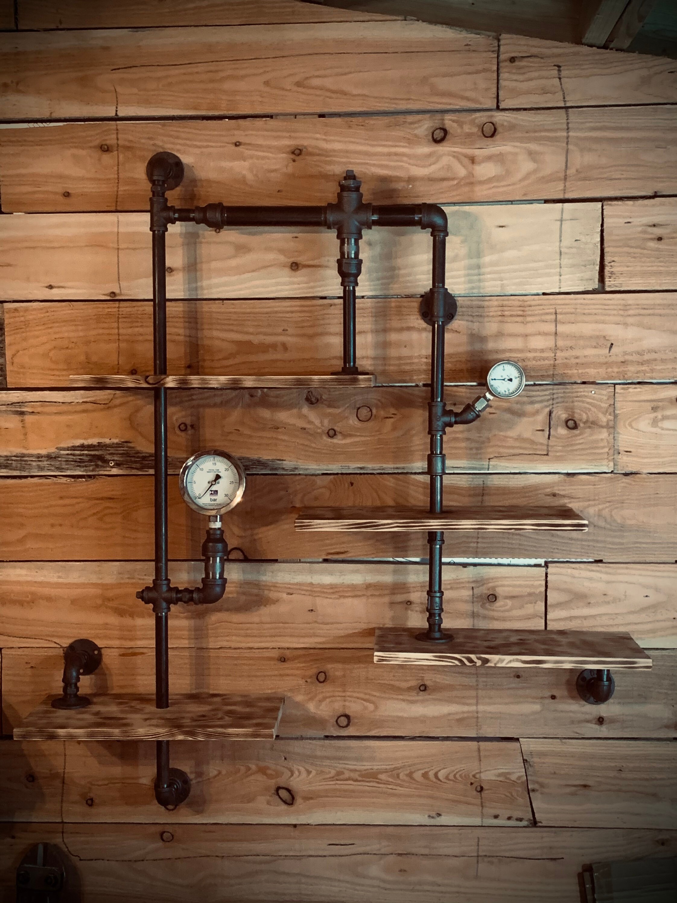 Industrial style shelving Etsy