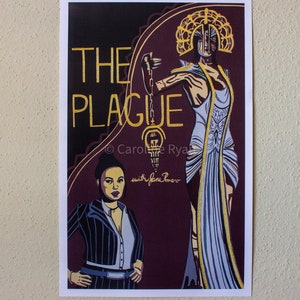 Dead By Daylight The Plague Adiris and Jane Romero DBD Gouache Painting Fan Art Print