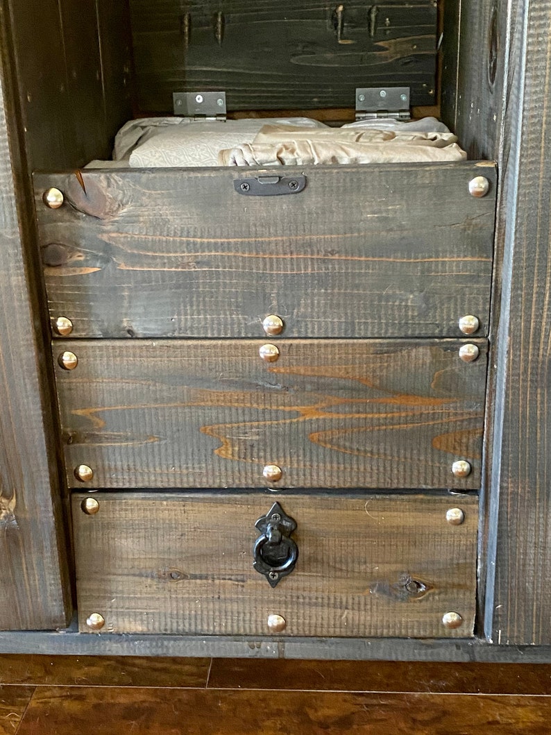 Cedar Entertainment Center Etsy