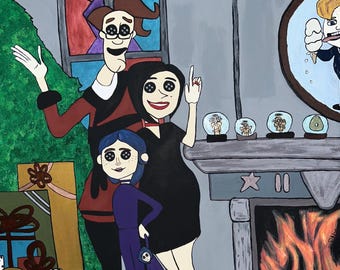 If She Stayed: Coraline Fantasy Edition