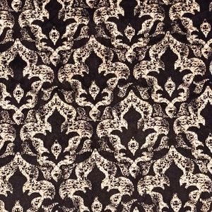 Luxury Black Gold Velvet Fabric , Upholstery Velvet Fabric, Velvet Fabric By The Yard, Velvet Fabric By The Meter, Furniture Curtain Fabric