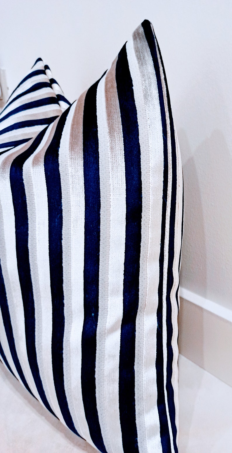 Navy Blue Velvet Pillow Cover Velvet Pillows Decorative Etsy