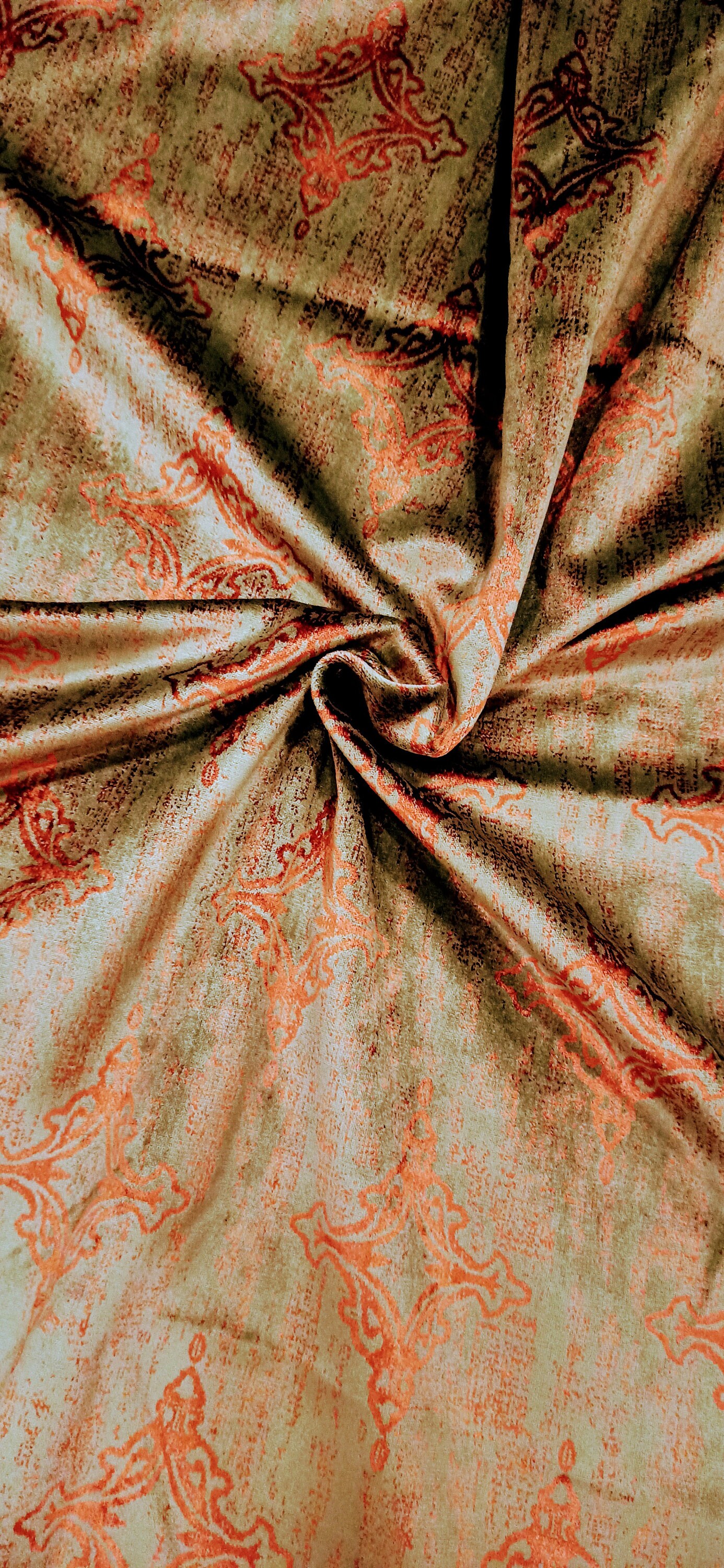 Luxury Copper Velvet Fabric Upholstery Velvet Fabric Velvet Etsy