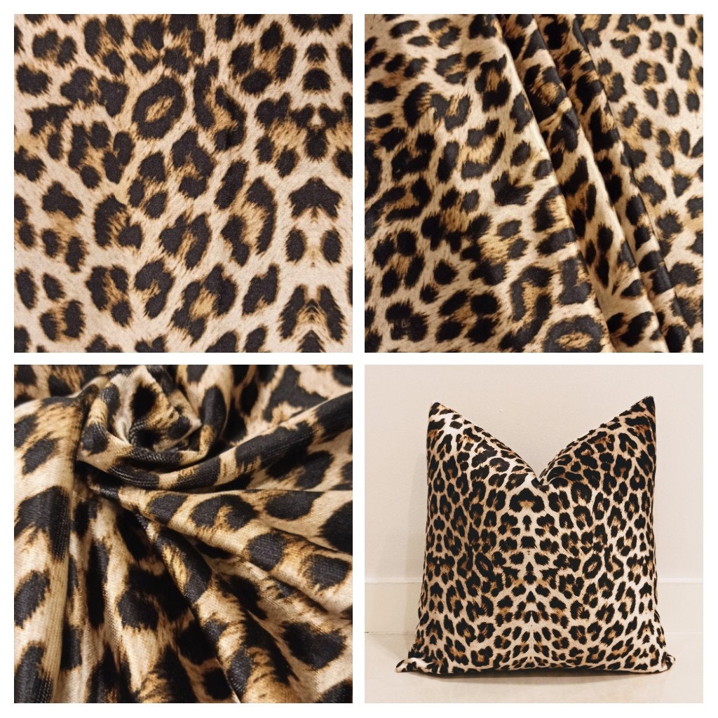 Luxury Animal Pattern Velvet Fabric Upholstery Velvet Fabric Etsy UK