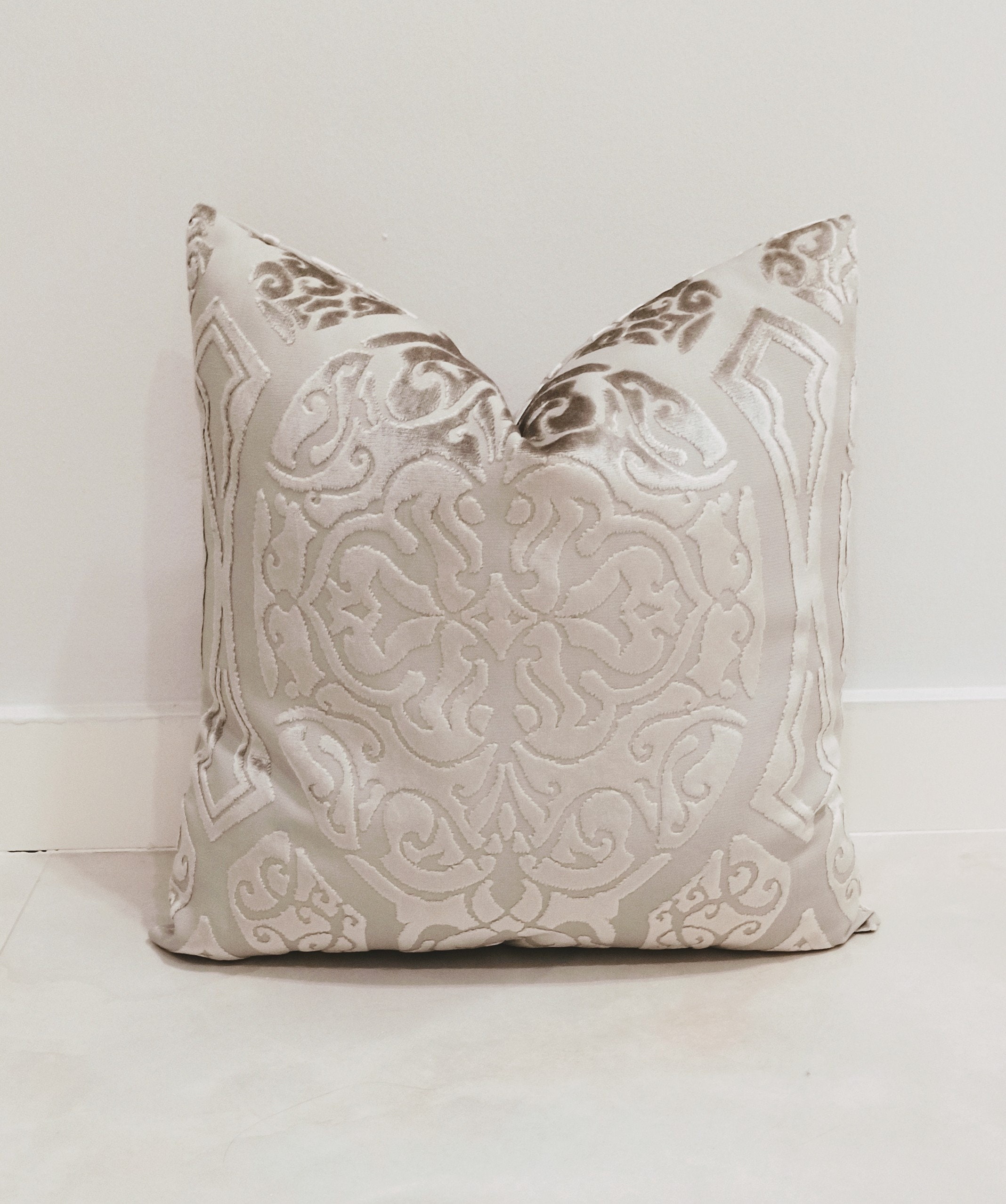 Light Beige Velvet Pillow Cover Velvet Pillows Decorative Etsy
