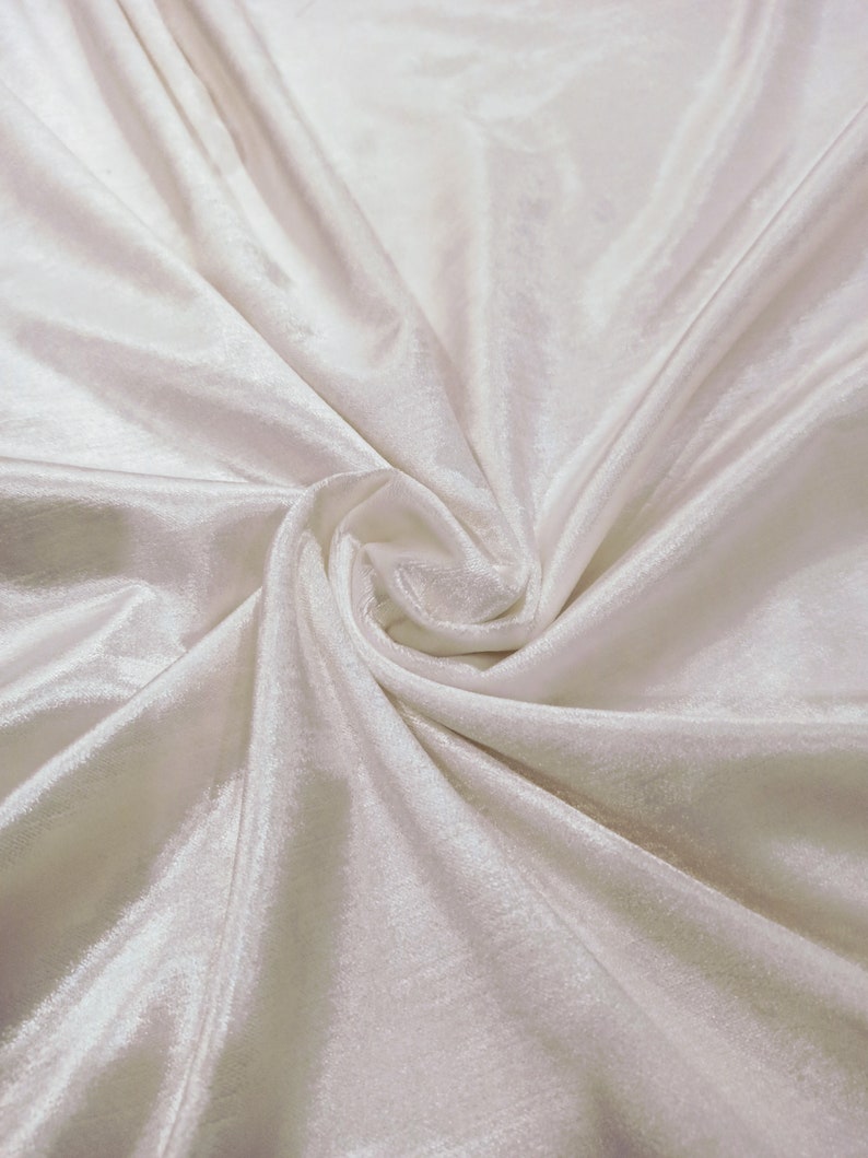 Luxury White Upholstery Velvet Fabric Velvet Fabric Fabric - Etsy
