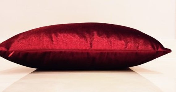 HHF Imperial Red - Rayon Velvet Upholstery Fabric