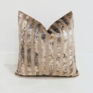 Beige Velvet Pillow Cover, Velvet Pillows, Decorative Pillow, Throw Pillow Cover, Cushion Case, Double Sided Velvet Pillow Cover in Beige