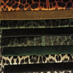 Luxus-Tier-Muster Samtstoff, Polstersamt Stoff, bedruckter Stoff, Stoff Schüttgut, Leopard Gepard Schlange Muster Stoffe
