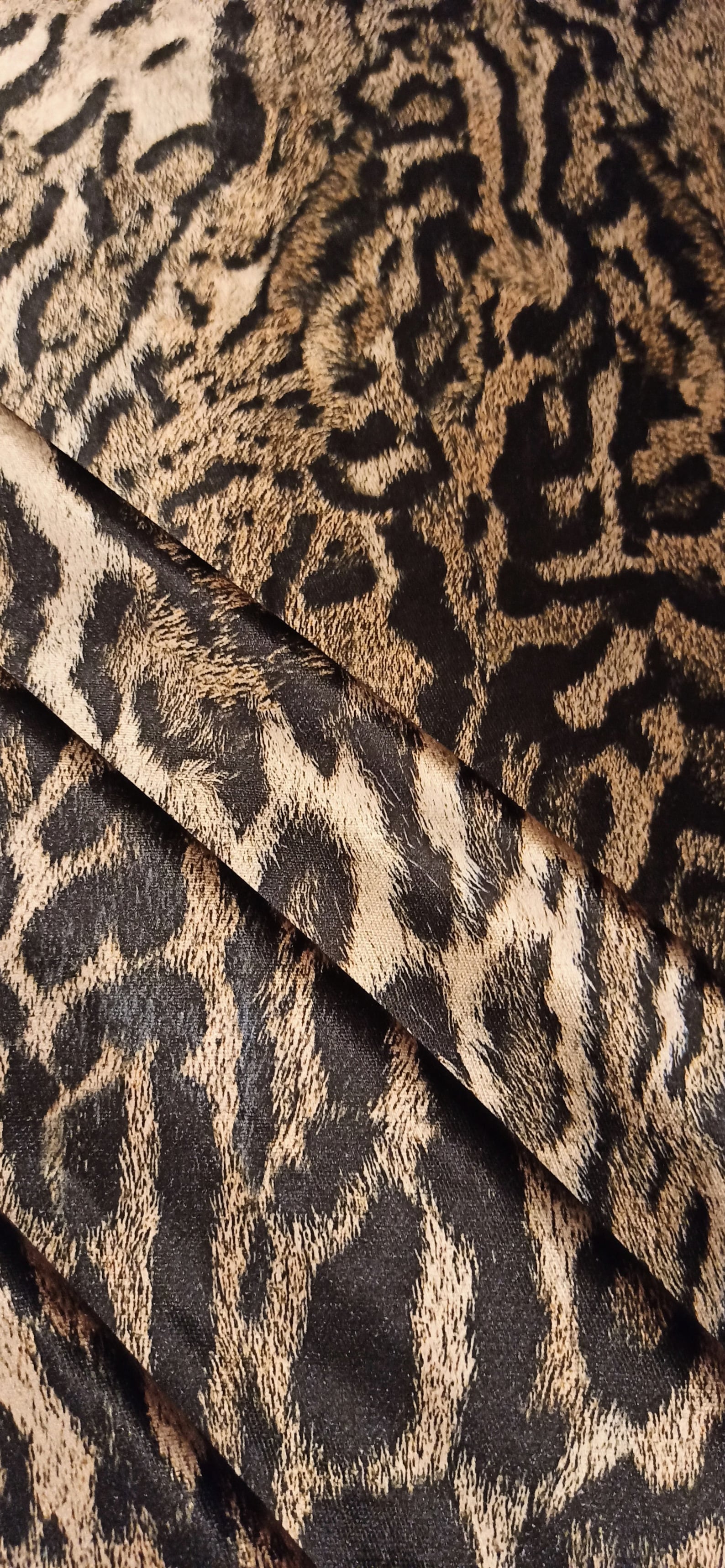Sample Luxury Animal Print Upholstery Velvet Fabric Velvet  Etsy