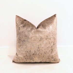 Beige Velvet Pillow Cover, Velvet Pillows, Decorative Pillow, Throw Pillow Cover, Cushion Case, Double Sided Velvet Pillow Cover in Beige