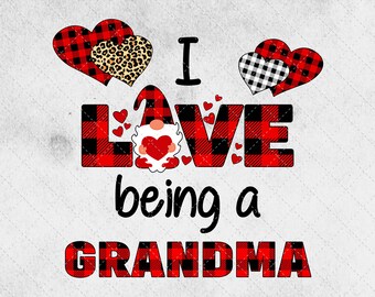 Download Love Being A Grandma Etsy