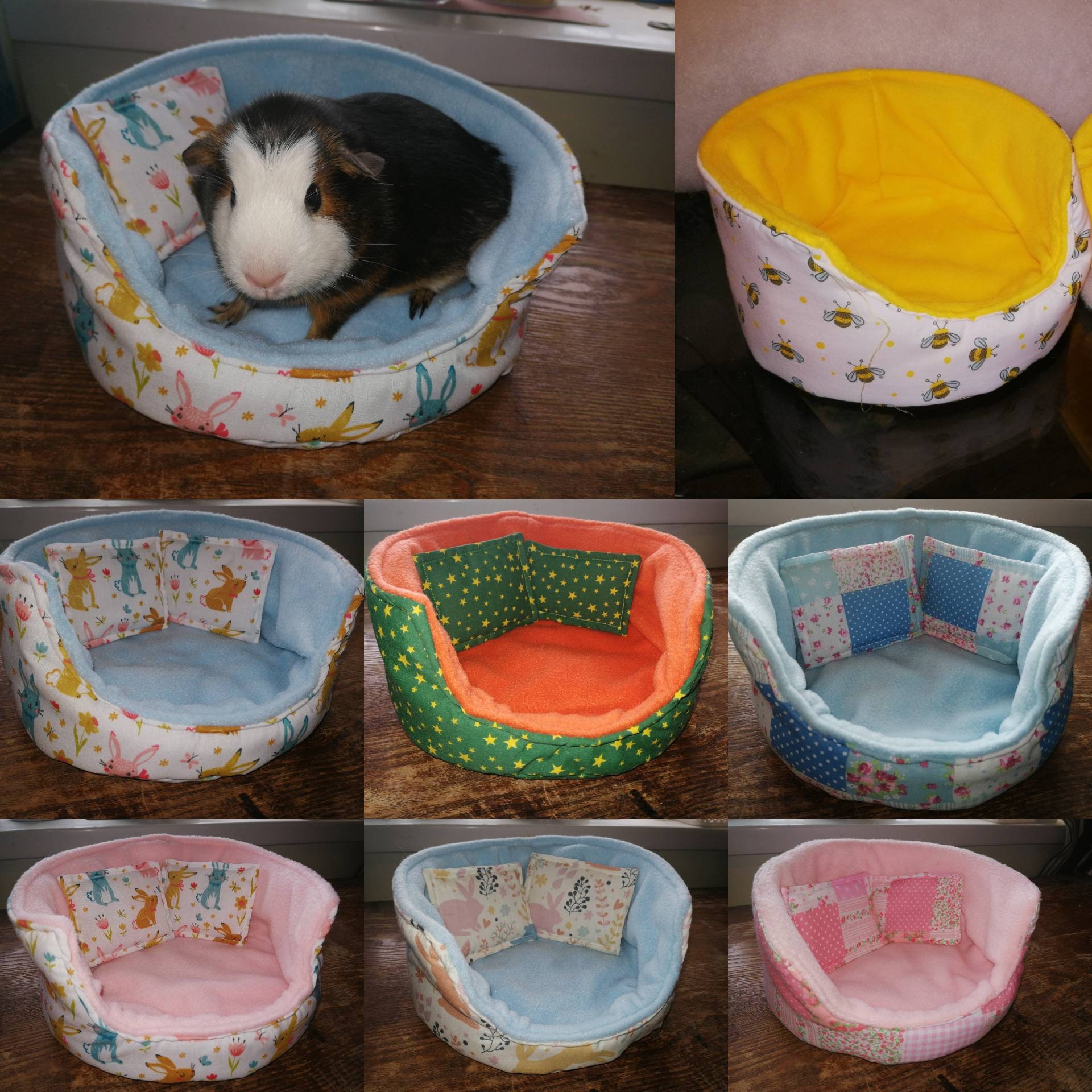 Custom Guinea Pig Beds made to order / Cuddle Cup / Small Pet Etsy