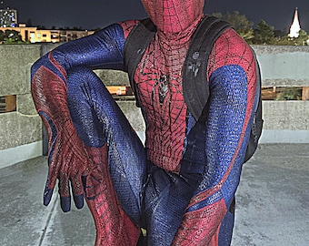 TASM1 (2012) Andrew Garfield Cosplay Replica Costume (customizable)