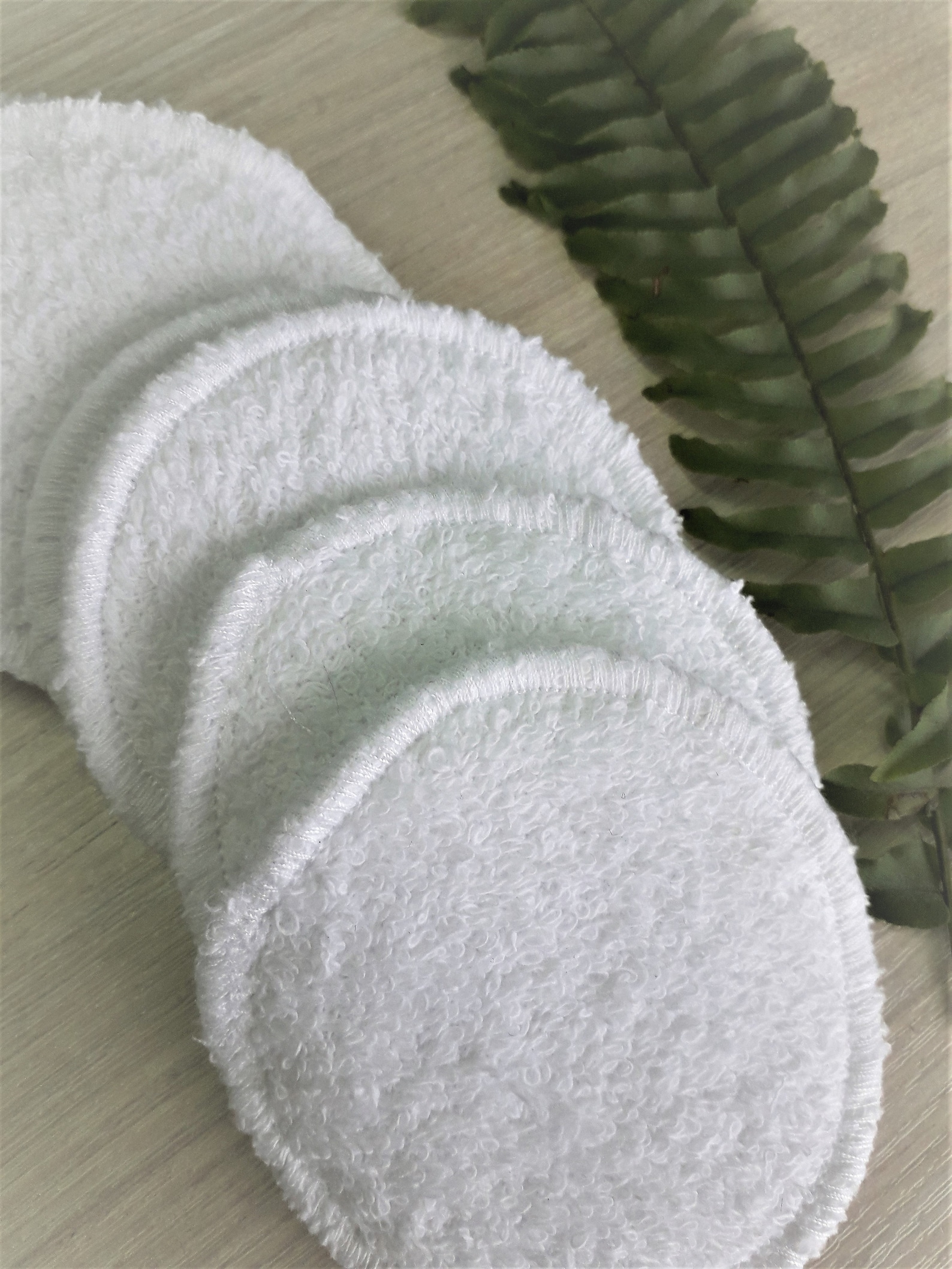 White Organic Cotton Makeup Remover Pads 8 X Reusable Make up Etsy