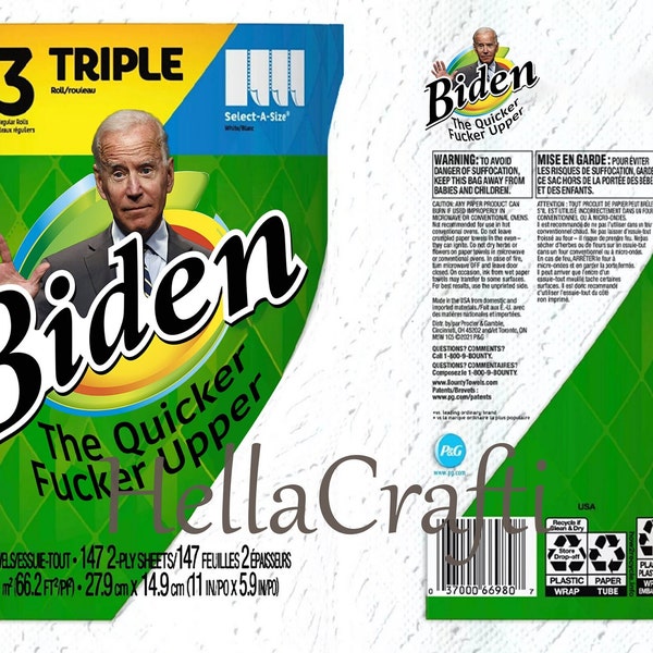 20oz Biden Be Gone design template