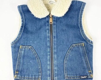 Kids Denim Vest | Etsy Singapore