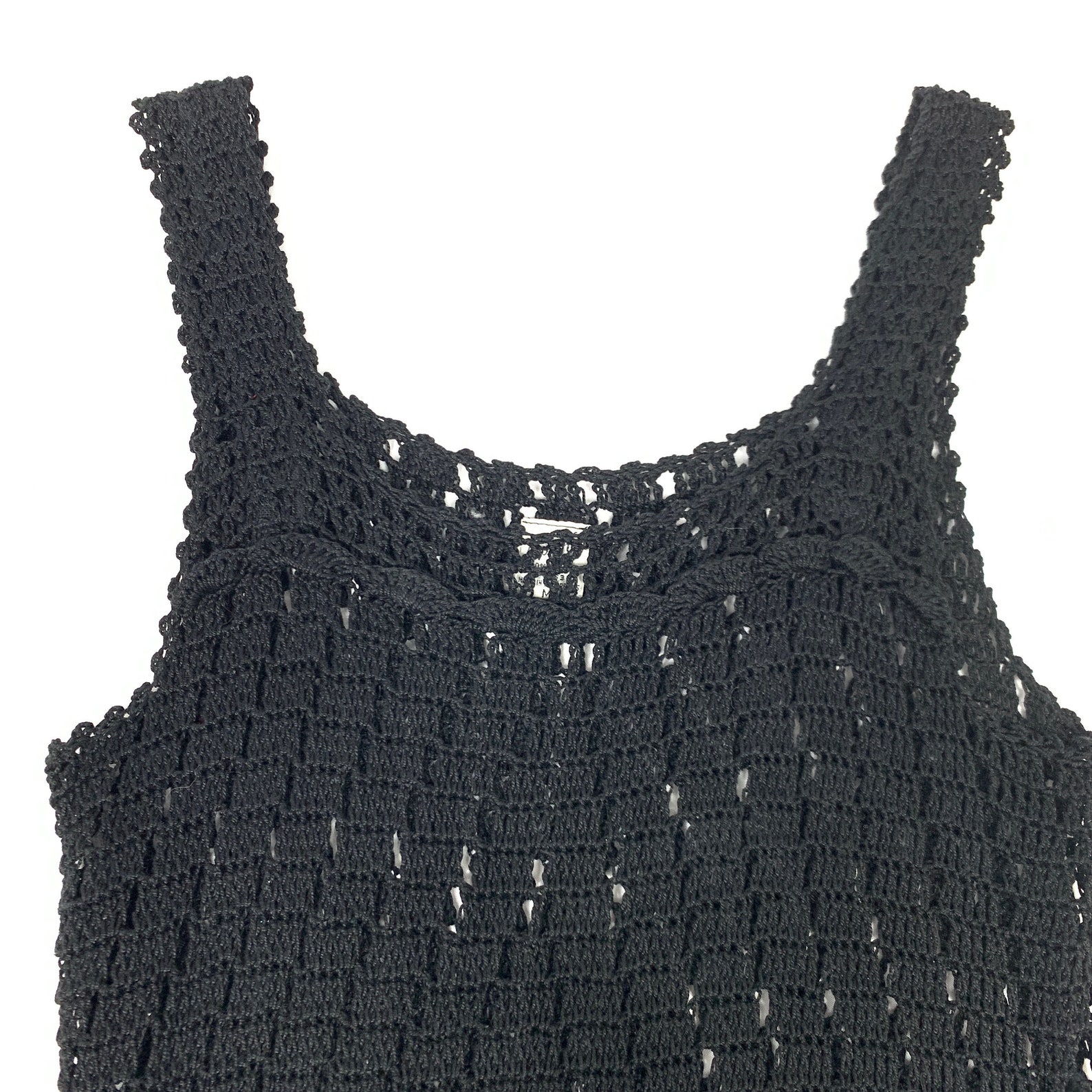 Boho Crochet Fringe Beach Summer Cover up Knitted Cotton Dress - Etsy ...