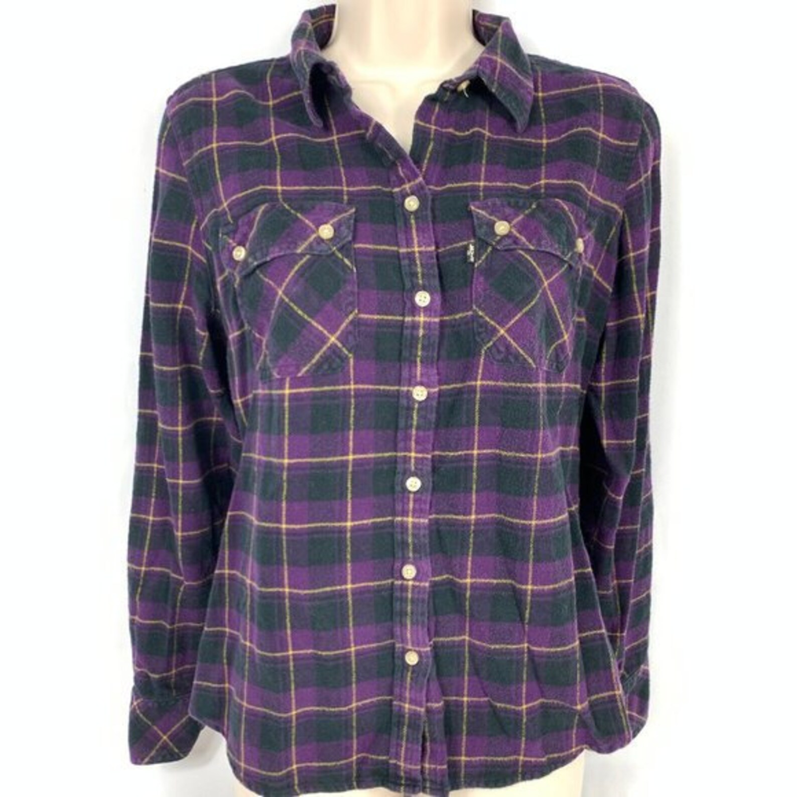 levis purple shirt