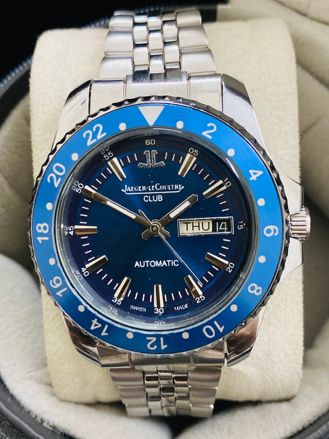 Vintage Jaeger Lecoultre Club Automatic Cal.as 1916 Date/day Etsy