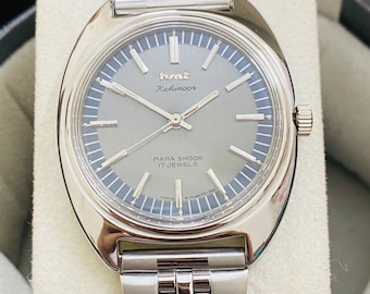 Vintage HMT Kohinoor Mechanical Manual Winding 17Jewels Men’s Wrist Watch