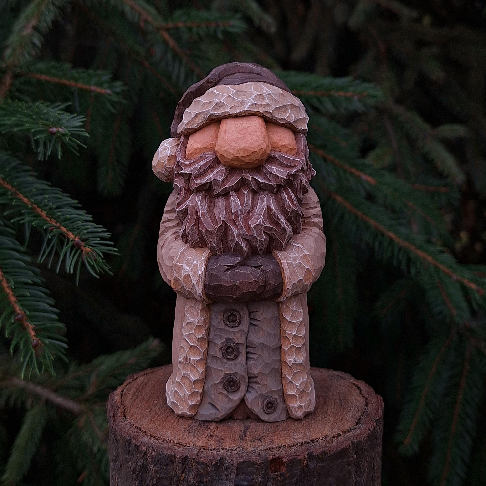 Primitive wooden santas - Etsy 日本