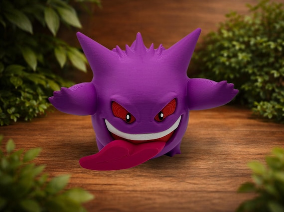 Gengar Window Display | Smooshed PC Case Decor
