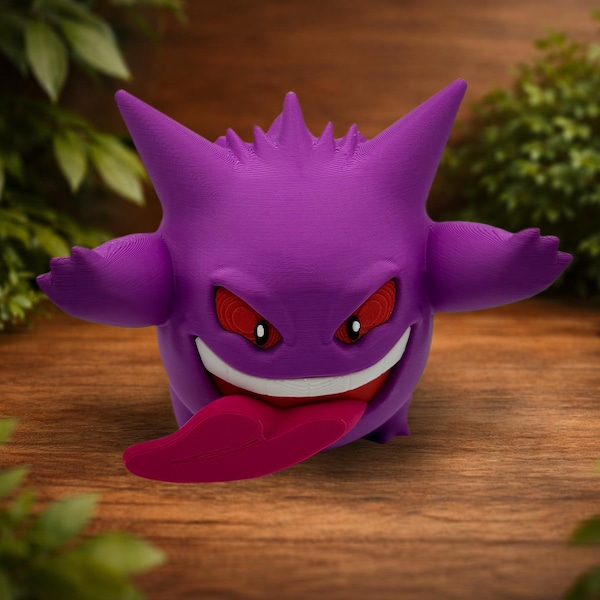 Gengar Window Display | Smooshed PC Case Decor