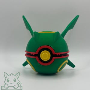 Rayquaza Display Ball 3D Printed Collector’s Piece