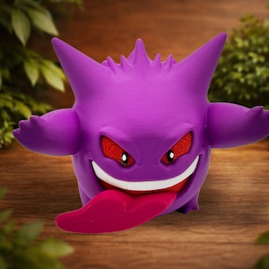 Gengar Window Display | Smooshed PC Case Decor