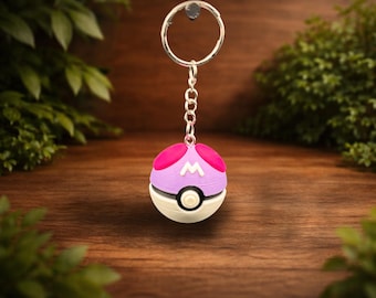 Master Ball Pocket Sphere Keychain – 3D Printed Collectible