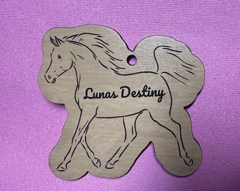 Personalized Arabian Horse Ornament. Arabian horse gift. Arab Horse. Arabian horse riding.