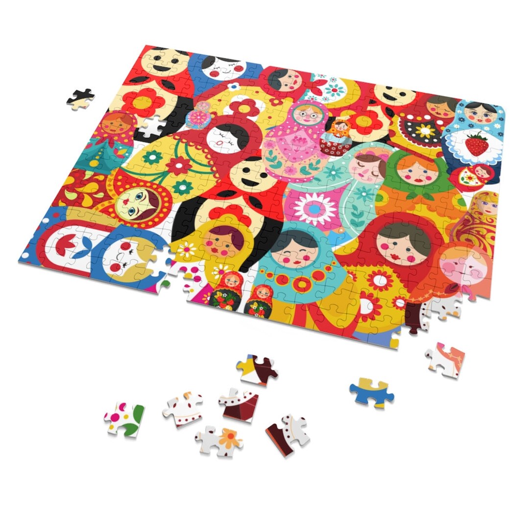 Russian Doll Babushka Nesting Doll Jigsaw Puzzle 252, 500, 1000piece