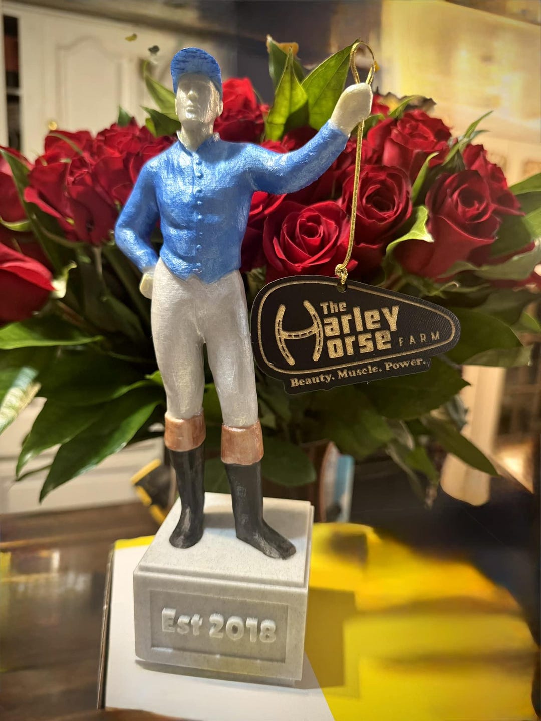 Lawn Jockey - Jockey Statue - Equestrian Home Decor - 8 Inch/13 Inch - Etsy
