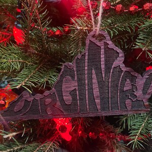 Virginia Ornament. Virginia Is For Lovers. Virginia Gift. Virginia State