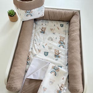 Baby Changing Mat, cotton Portable Diaper Changing Pad Cover, Waffle Cotton Nappy Mat, Ideal Baby Shower Gift