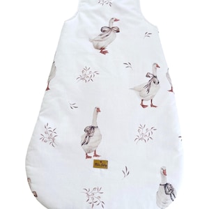 Newborn sleeping bag goose animals Print | Baby Sleeping Sack | Newborn Swaddle Bag | Soft & Cozy Baby Sleep Bag