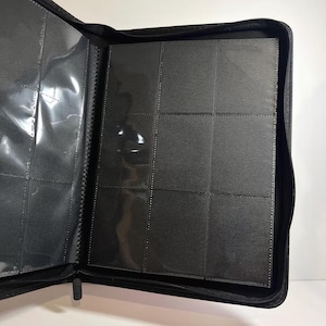 Pokemon Binder 4 / 9 Pockets | Maushold Pokemon Theme, Ringless Design. *keychain sold separately* image 7