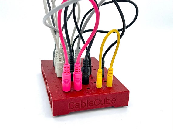 Cablecube Eurorack Cable Organizer: All-in-one Desktop, Wall Mount