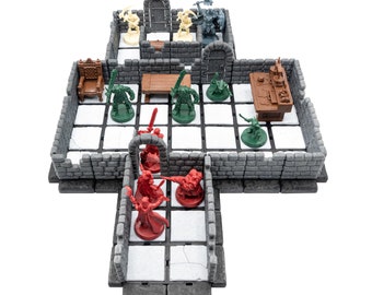 D&D 361 pc Magnetic Dungeon Tile System - Starter Box - DnD 1.0 pollici 32 mm / Dynamod Games